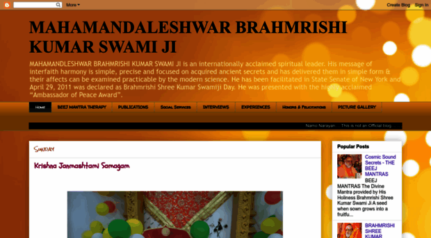 mahamandleshwarkumarswamiji.blogspot.com