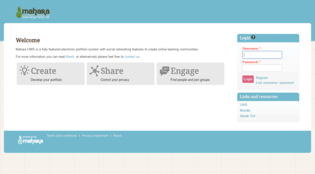 mahara.uws.ac.uk