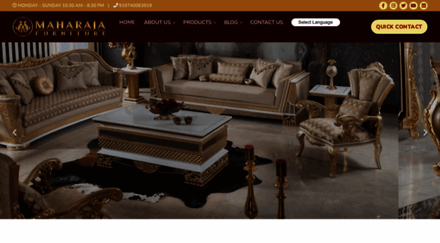 maharajafurniture.com