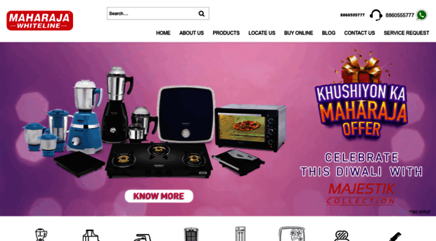 maharajawhiteline.com