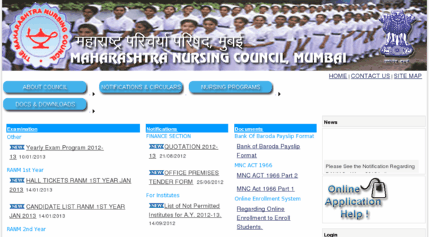 maharashtranursingcouncil.org.in