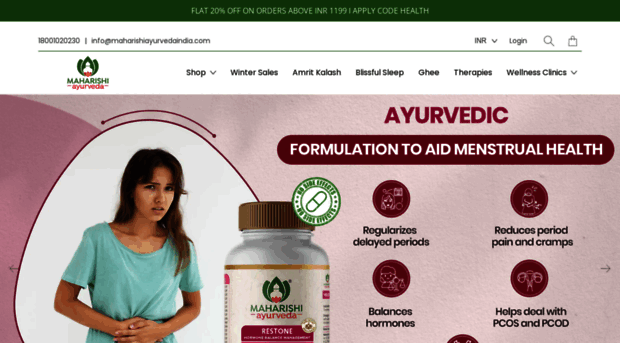 maharishiayurvedaindia.com