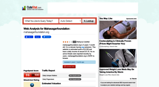 mahasagarfoundation.org.cutestat.com