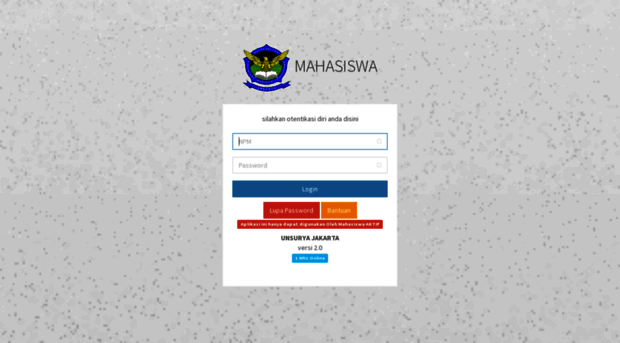 mahasiswa.universitassuryadarma.ac.id