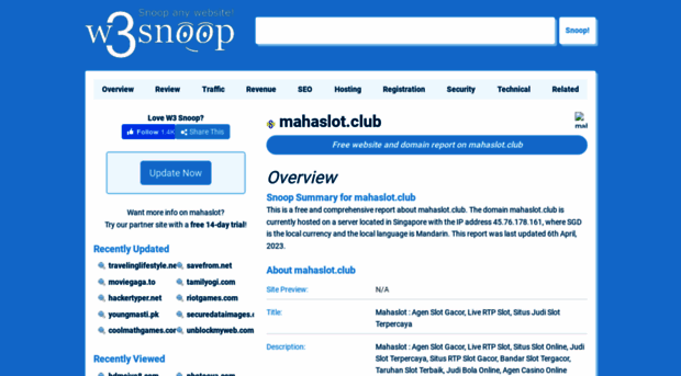 mahaslot.club.w3snoop.com