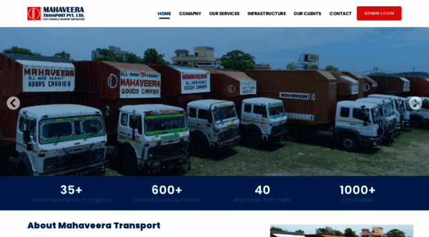 mahaveeratransport.com