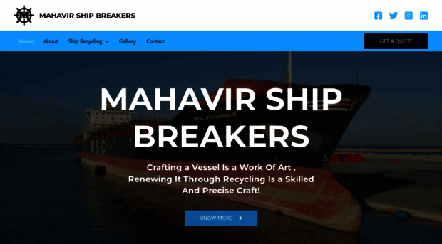 mahavirshipbreakers.com