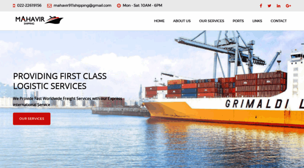 mahavirshipping.co.in