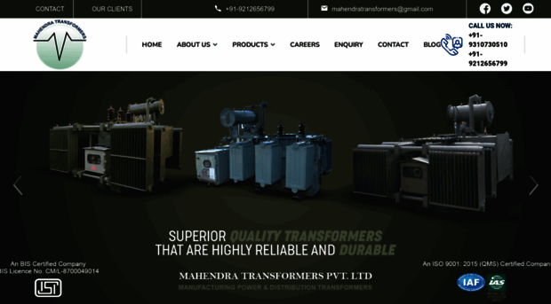 mahendratransformers.com