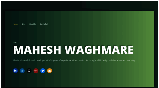 maheshwaghmare.com