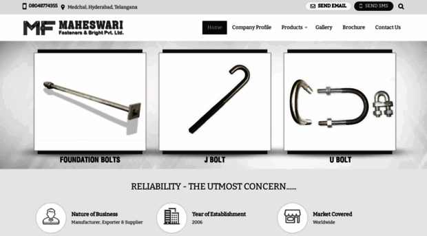 maheswarifasteners.net