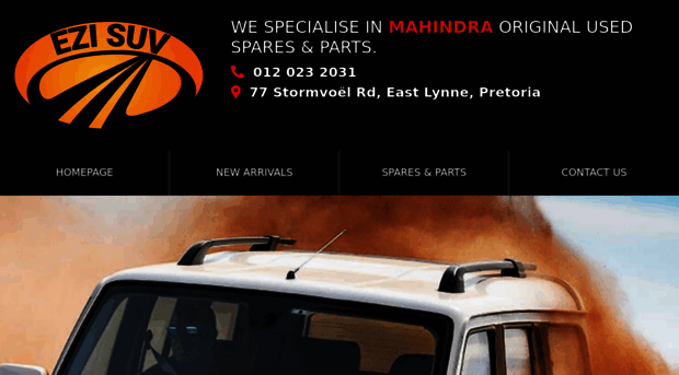 mahindrausedspareparts.co.za