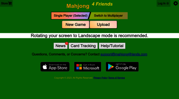 mahjong4friends.com