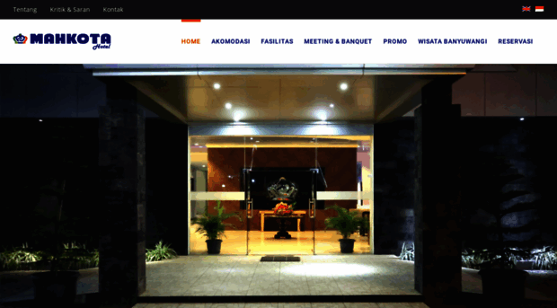 mahkotahotel.com