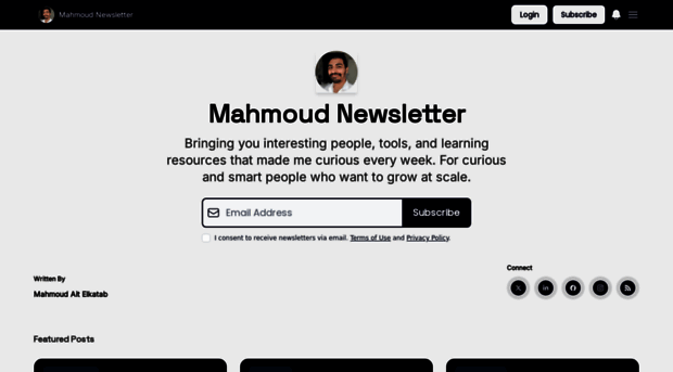 mahmoudnewsletter.com