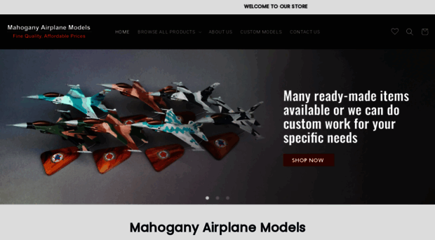 mahoganyairplanemodels.com