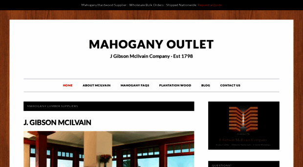 mahoganyoutlet.com