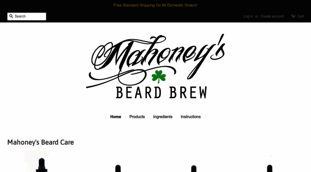 mahoneysbeardbrew.com