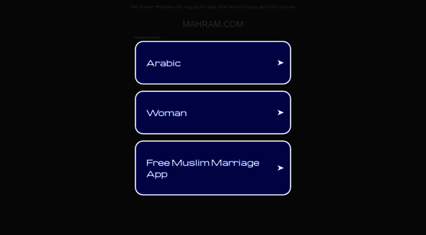 mahram.com