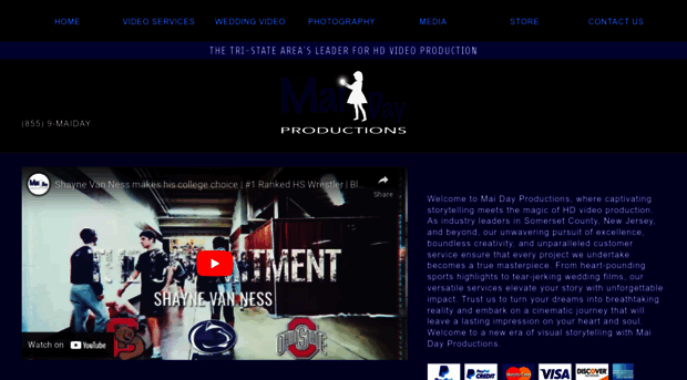 maidayproductions.com