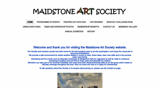 maidstoneartsociety.com