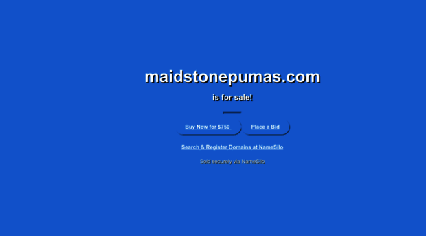 maidstonepumas.com