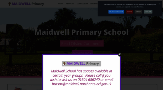 maidwellprimary.net