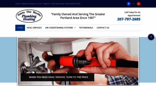 maiettaplumbingandheating.com