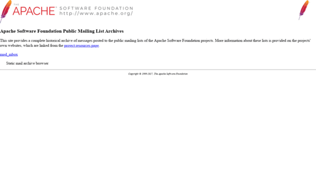mail-archives.us.apache.org