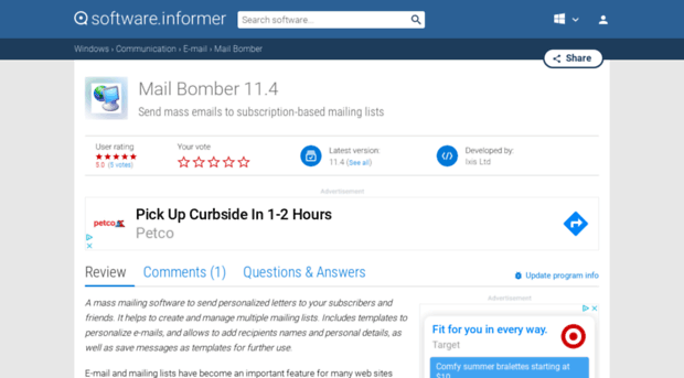 mail-bomber.software.informer.com