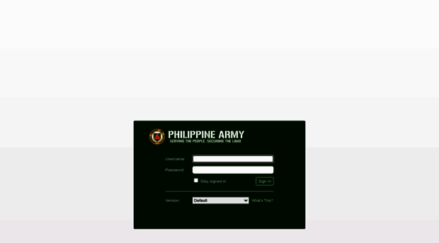 mail.army.mil.ph - PA EMCS Web Client Sign In - Mail Army Mil