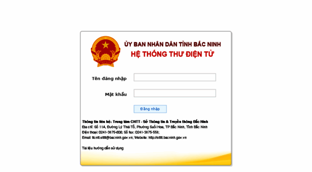 mail.bacninh.gov.vn