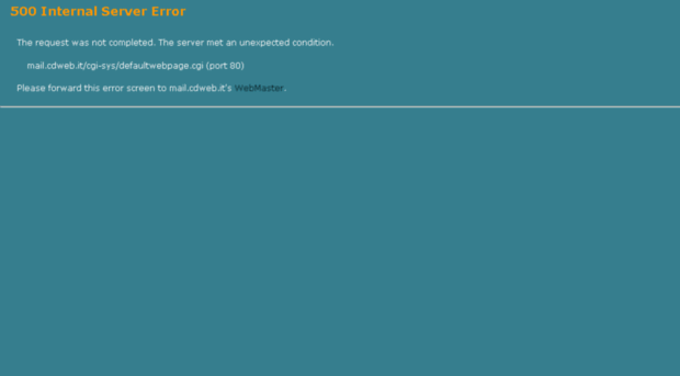mail.cdweb.it