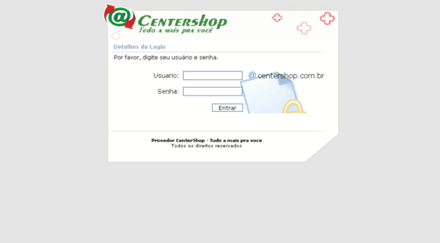 mail.centershop.com.br