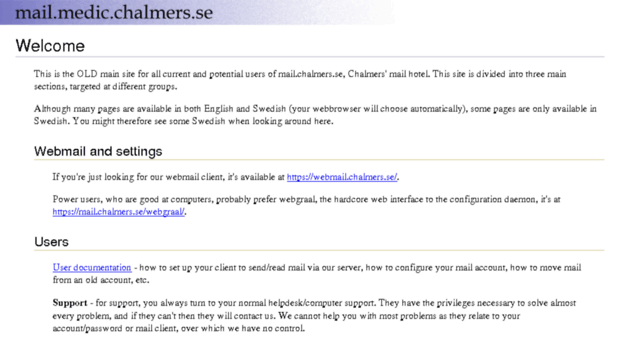 mail.chalmers.se