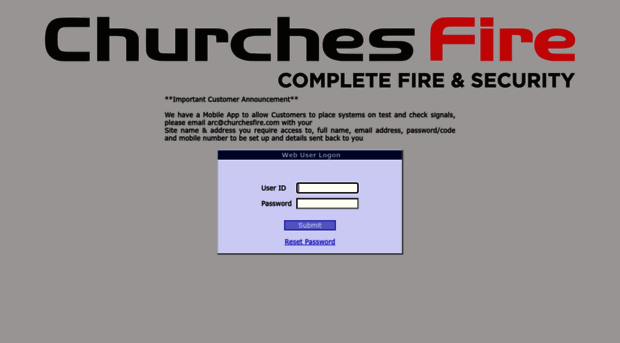 mail.churchesfire.com