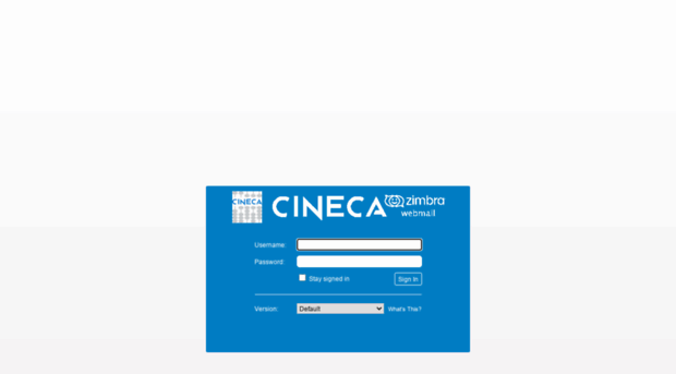 mail.cineca.it