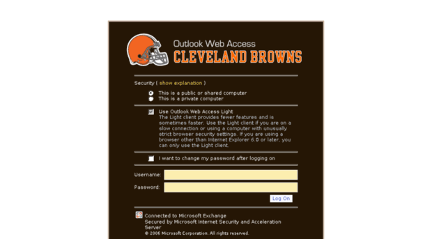 mail.clevelandbrowns.com