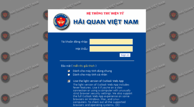 mail.customs.gov.vn