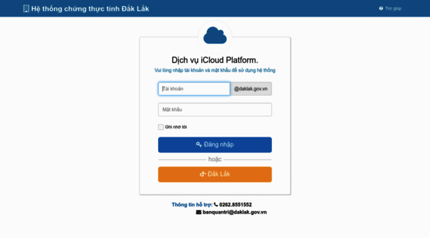 mail.daklak.gov.vn