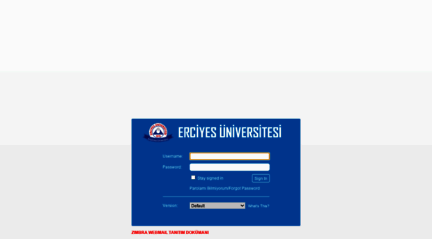 mail.erciyes.edu.tr