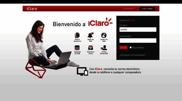 mail.iclaro.com.ni