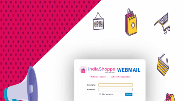 mail.indiashoppe.com