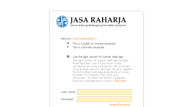 mail.jasaraharja.co.id