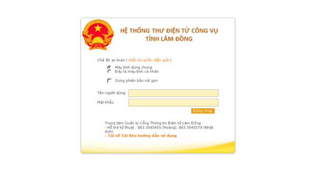 mail.lamdong.gov.vn