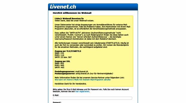 mail.livenet.ch