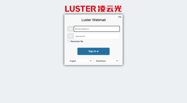 mail.lusterinc.com