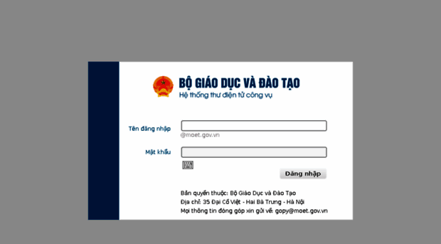 mail.moet.gov.vn