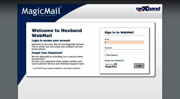 mail.nexband.com
