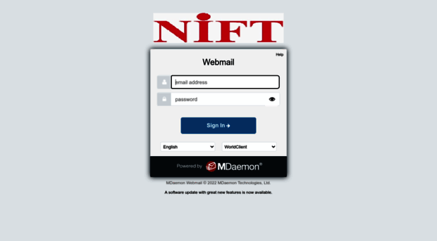 mail.nift.com.pk